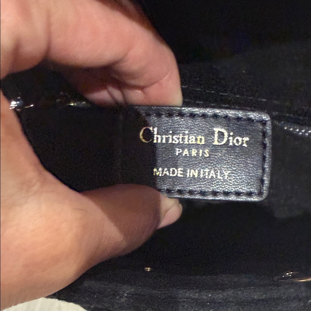 Source Unknown Black Quilted Mini Bag - image 13